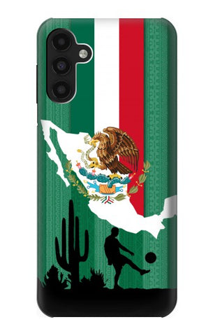 Samsung Galaxy A13 4G Hard Case Mexico Football Flag