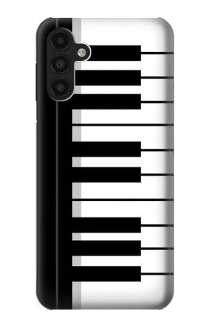Samsung Galaxy A13 4G Hard Case Black and White Piano Keyboard