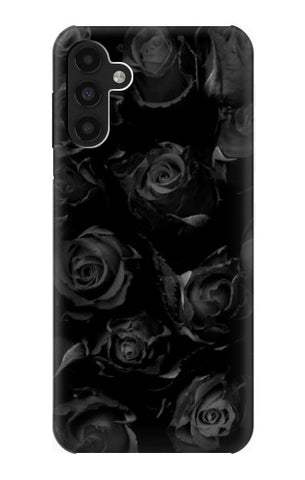 Samsung Galaxy A13 4G Hard Case Black Roses