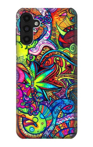 Samsung Galaxy A13 4G Hard Case Colorful Art Pattern