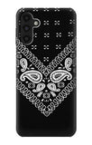 Samsung Galaxy A13 4G Hard Case Bandana Black Pattern