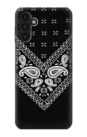 Samsung Galaxy A13 4G Hard Case Bandana Black Pattern