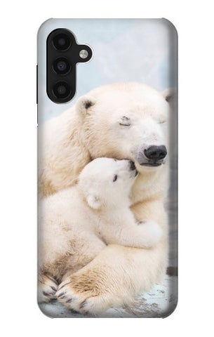 Samsung Galaxy A13 4G Hard Case Polar Bear Hug Family