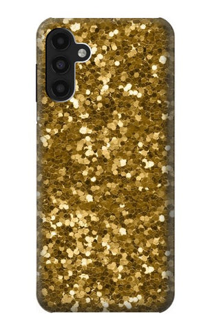 Samsung Galaxy A13 4G Hard Case Gold Glitter Graphic Print