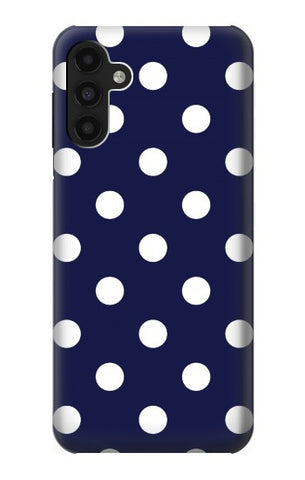 Samsung Galaxy A13 4G Hard Case Blue Polka Dot