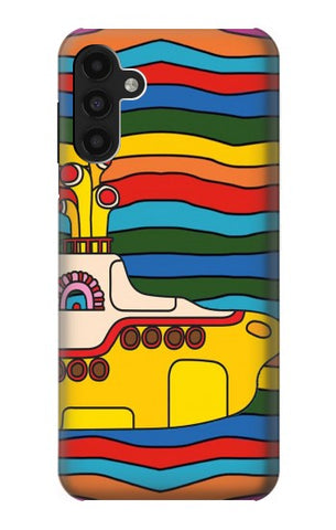 Samsung Galaxy A13 4G Hard Case Hippie Yellow Submarine