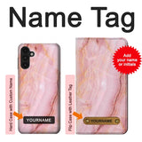 Samsung Galaxy A13 4G Hard Case Blood Marble with custom name