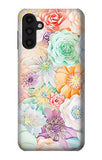 Samsung Galaxy A13 4G Hard Case Pastel Floral Flower