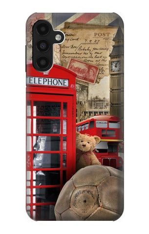 Samsung Galaxy A13 4G Hard Case Vintage London British