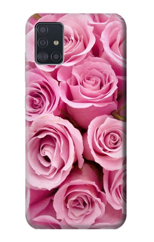 Samsung Galaxy A51 Hard Case Pink Rose