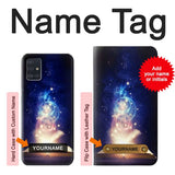 Samsung Galaxy A51 Hard Case Magic Spell Book with custom name