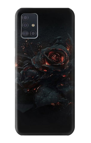 Samsung Galaxy A51 Hard Case Burned Rose