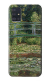 Samsung Galaxy A51 Hard Case Claude Monet Footbridge and Water Lily Pool