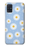Samsung Galaxy A51 Hard Case Daisy Flowers Pattern