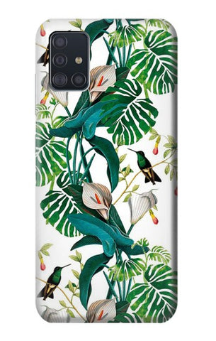 Samsung Galaxy A51 Hard Case Leaf Life Birds