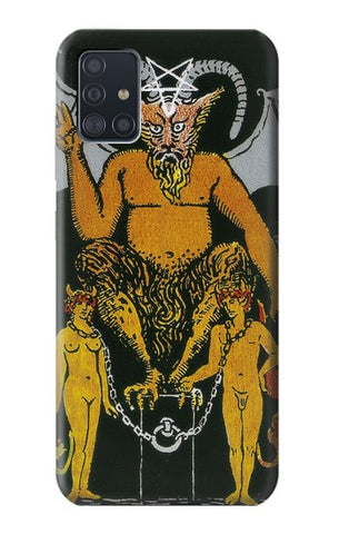 Samsung Galaxy A51 Hard Case Tarot Card The Devil