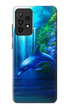 Samsung Galaxy A52, A52 5G Hard Case Dolphin
