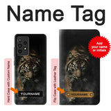 Samsung Galaxy A52, A52 5G Hard Case Bengal Tiger with custom name