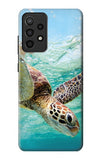 Samsung Galaxy A52, A52 5G Hard Case Ocean Sea Turtle