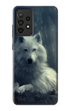 Samsung Galaxy A52, A52 5G Hard Case White Wolf