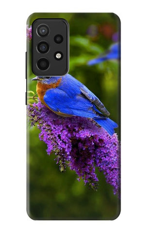 Samsung Galaxy A52, A52 5G Hard Case Bluebird of Happiness Blue Bird
