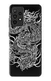 Samsung Galaxy A52, A52 5G Hard Case Dragon Tattoo