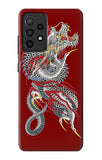 Samsung Galaxy A52, A52 5G Hard Case Yakuza Dragon Tattoo