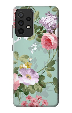 Samsung Galaxy A52, A52 5G Hard Case Flower Floral Art Painting