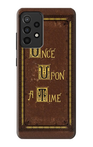 Samsung Galaxy A52, A52 5G Hard Case Once Upon a Time Book Cover