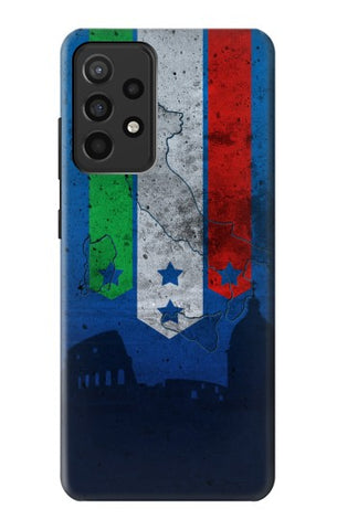 Samsung Galaxy A52, A52 5G Hard Case Italy Football Flag