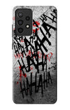 Samsung Galaxy A52, A52 5G Hard Case Joker Hahaha Blood Splash