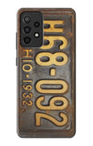 Samsung Galaxy A52, A52 5G Hard Case Vintage Car License Plate