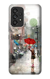 Samsung Galaxy A53 5G Hard Case Girl in The Rain