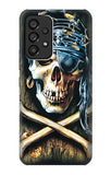Samsung Galaxy A53 5G Hard Case Pirate Skull Punk Rock