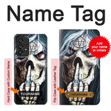 Samsung Galaxy A53 5G Hard Case Skull Pentagram with custom name