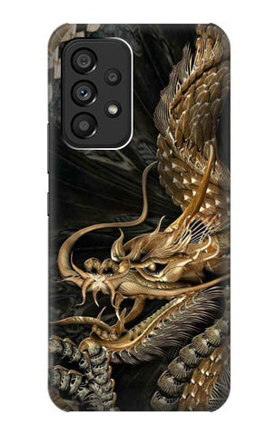 Samsung Galaxy A53 5G Hard Case Gold Dragon