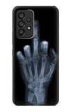 Samsung Galaxy A53 5G Hard Case X-ray Hand Middle Finger