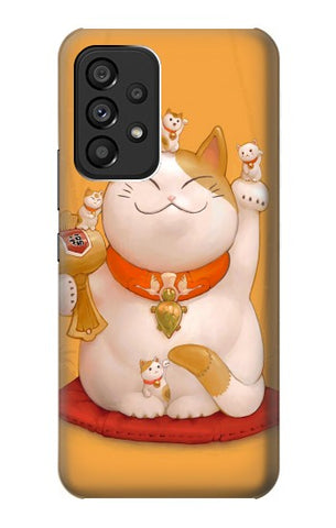 Samsung Galaxy A53 5G Hard Case Maneki Neko Lucky Cat
