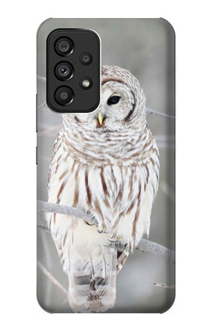 Samsung Galaxy A53 5G Hard Case Snowy Owl White Owl