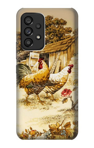 Samsung Galaxy A53 5G Hard Case French Country Chicken