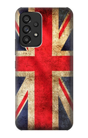 Samsung Galaxy A53 5G Hard Case British UK Vintage Flag