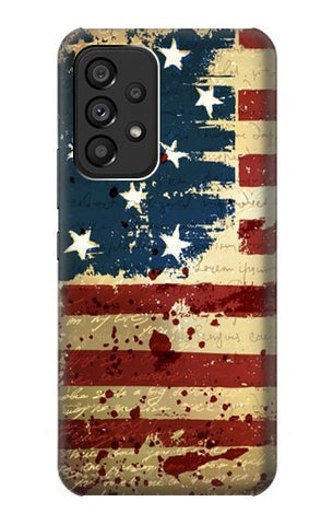 Samsung Galaxy A53 5G Hard Case Old American Flag