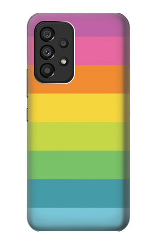 Samsung Galaxy A53 5G Hard Case Rainbow Pattern