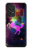 Samsung Galaxy A53 5G Hard Case Rainbow Unicorn Nebula Space