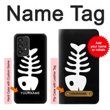 Samsung Galaxy A53 5G Hard Case Fishbone with custom name