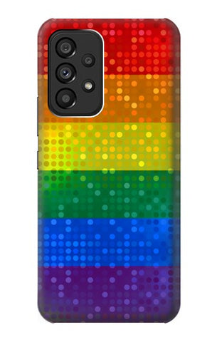 Samsung Galaxy A53 5G Hard Case Rainbow Gay LGBT Pride Flag