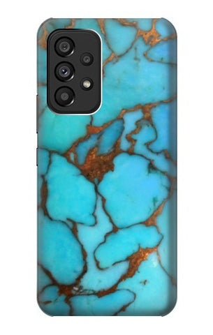 Samsung Galaxy A53 5G Hard Case Aqua Turquoise Rock