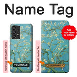 Samsung Galaxy A53 5G Hard Case Vincent Van Gogh Almond Blossom with custom name