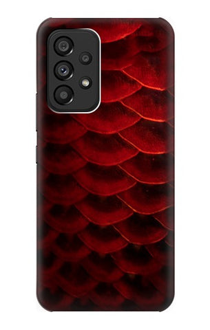 Samsung Galaxy A53 5G Hard Case Red Arowana Fish Scale