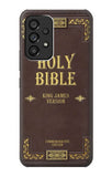 Samsung Galaxy A53 5G Hard Case Holy Bible Cover King James Version